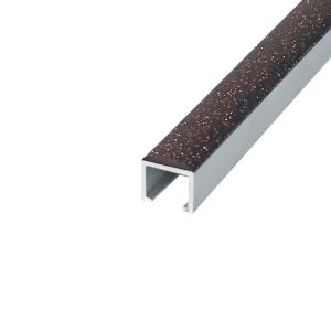 Aluminium Listello Glitter Bronze 2.5m