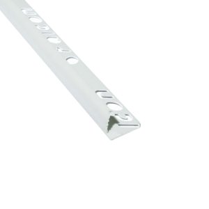 PVC Edge Trim Light Grey 2.4m