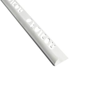 PVC Edge Trim White 2.4m